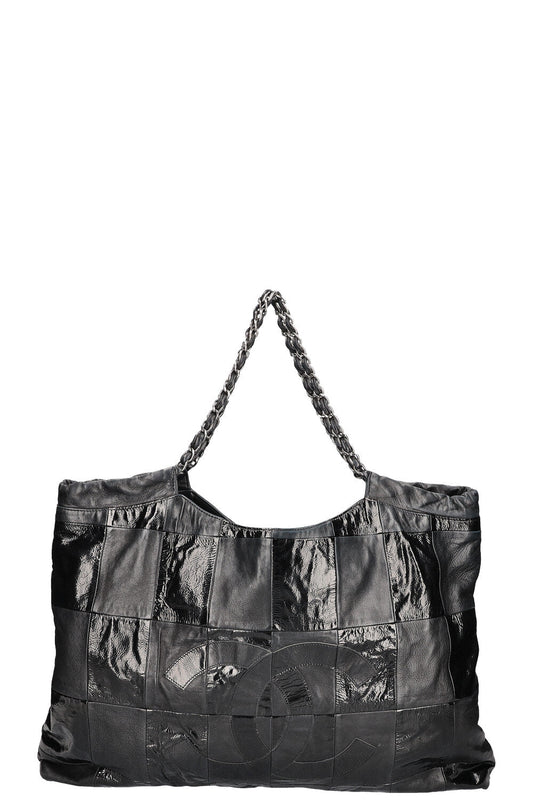 Chanel Brooklyn Tote Patchwork Black