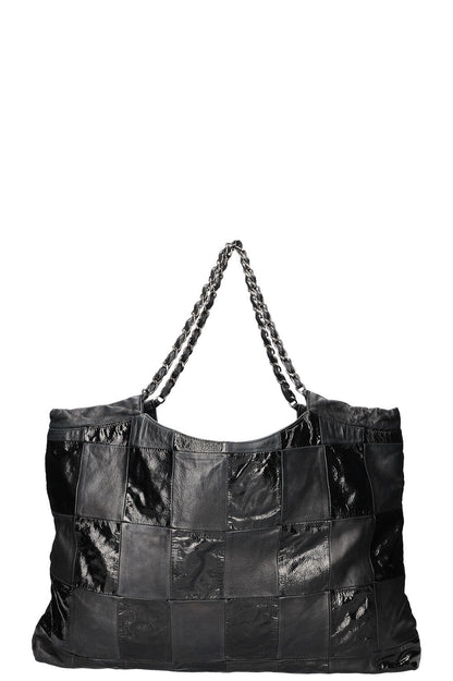 Chanel Brooklyn Tote Patchwork Black