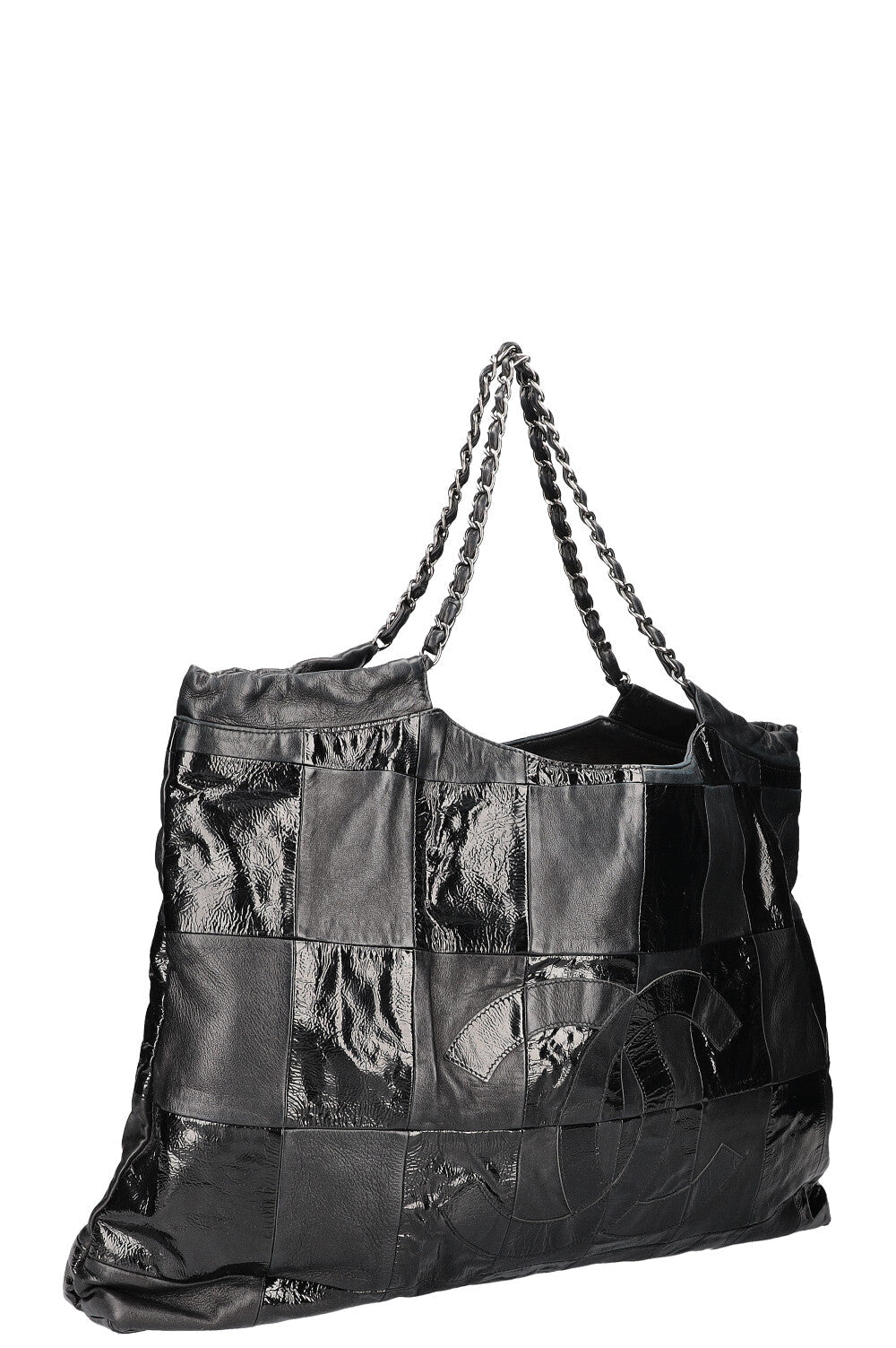 Chanel Brooklyn Tote Patchwork Black