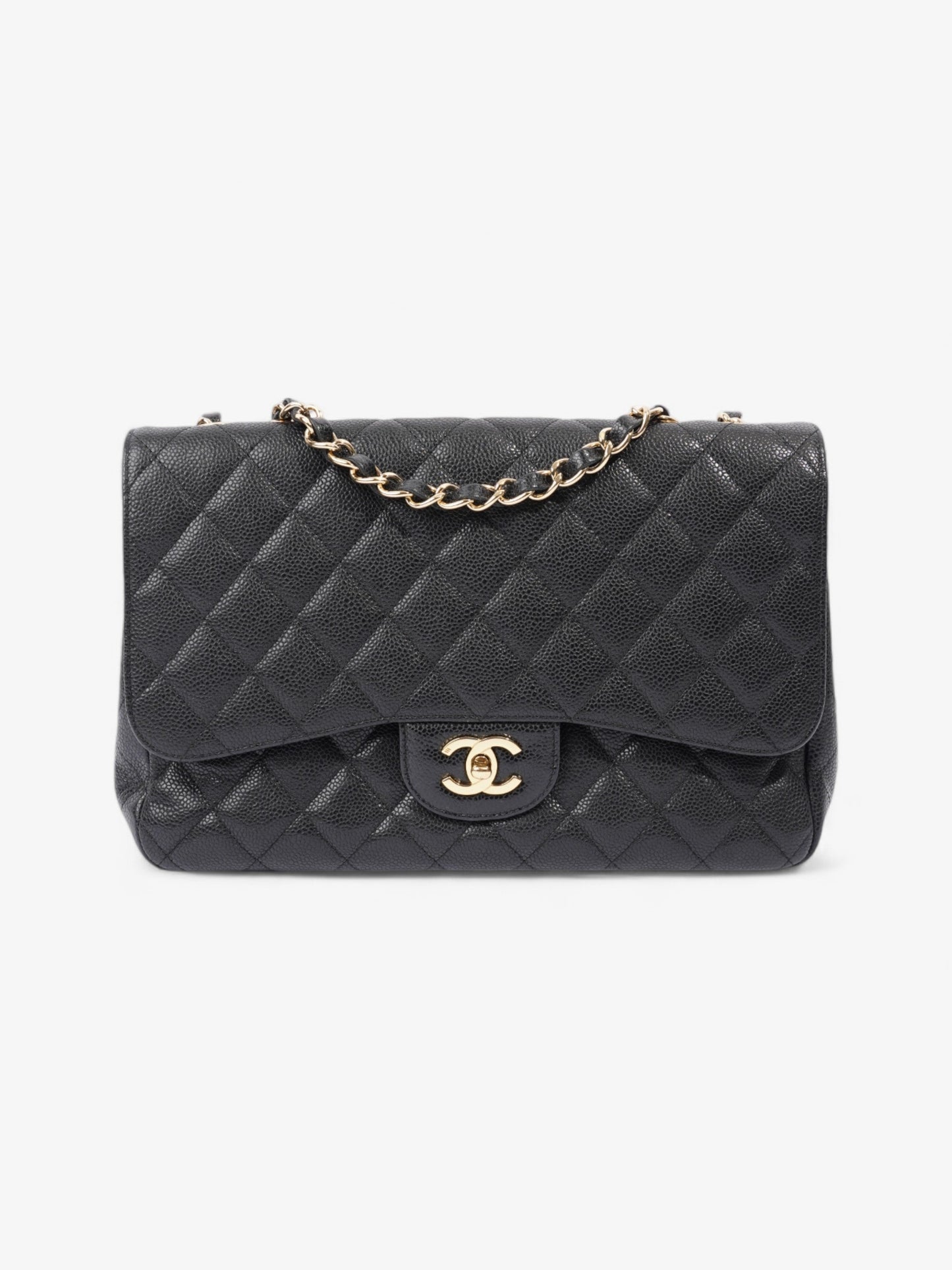 Chanel Caviar Black Shoulder Bag Style 8