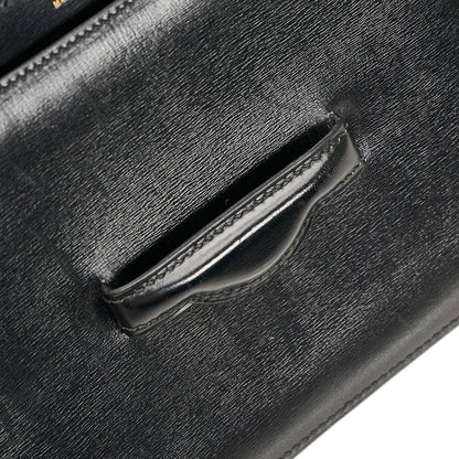 Luxury Hermes Box Calf Leather Clutch Bag Shg-Zzytms