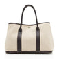 Luxury Hermes Canvas Leather Garden Party 36 Tote