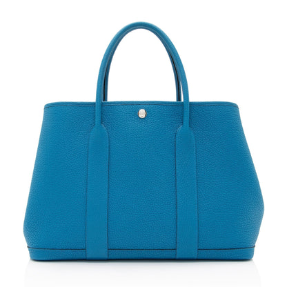 Luxury Hermes Negonda Leather Garden Party 36 Tote Shf-Blhjks