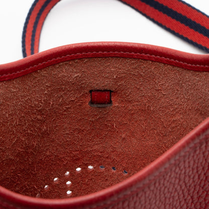 Luxury Hermes Taurillon Clemence Evelyne Tpm Shoulder Bag Shf-Usndga