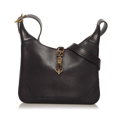 Luxury Hermes Trim Duo Leather Crossbody Bag Shg-Tlqlpo