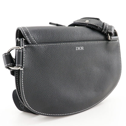 Dior Sling bag Calfskin black saddle mens