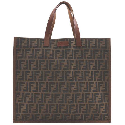Fendi Tote Canvas Red Tote Bag Style 27