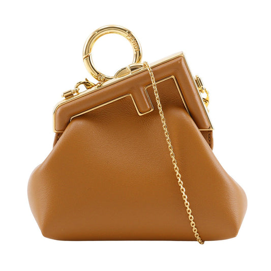 Fendi Nano First Leather 2Way Shoulder Bag