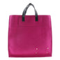 Yves Saint Laurent Felt Leather Tote Bag