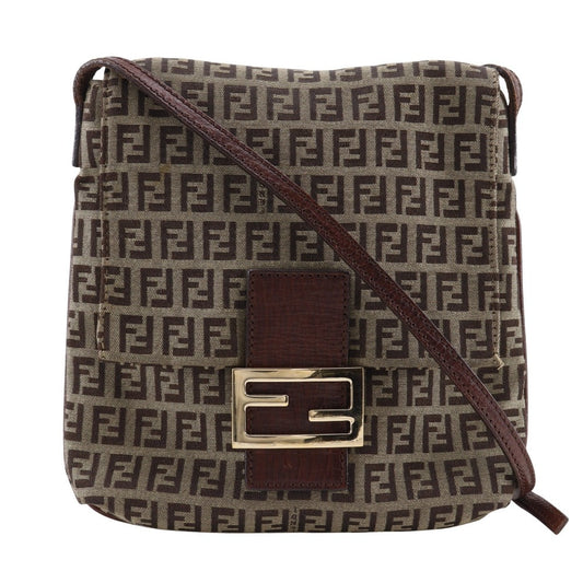 Fendi Zucchino Nylon Canvas Shoulder Bag