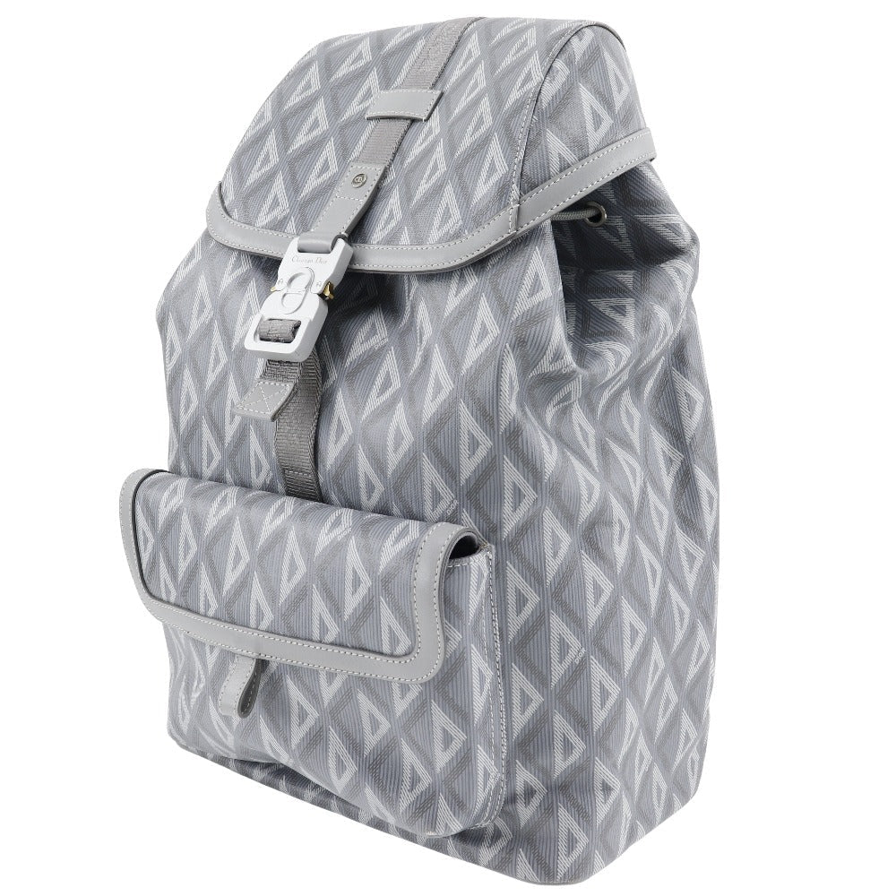 Christian Dior Backpack 1ESBA021CDP PVC gray Backpack HIT THE ROAD mens