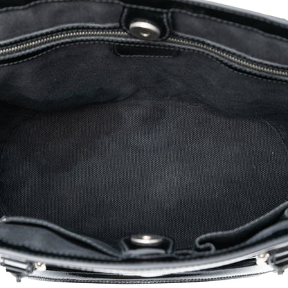 Black Dior Diorissimo Trotter Patent Tote