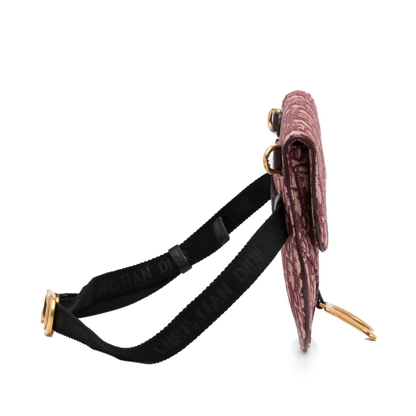 Dior Leather Canvas Crossbody Bag