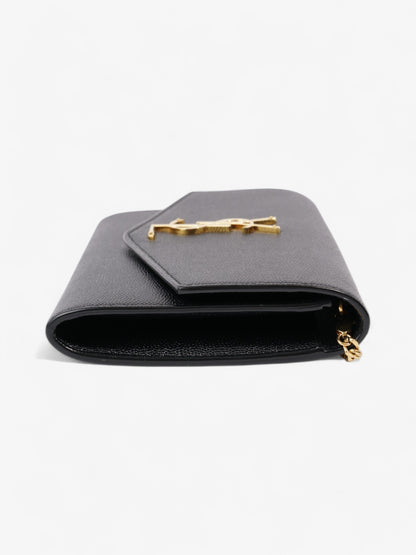 Saint Laurent Uptown Leather Black Crossbody