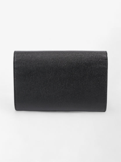 Saint Laurent Uptown Leather Black Crossbody