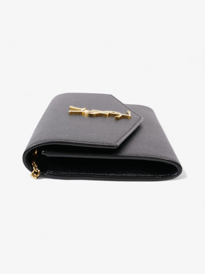 Saint Laurent Uptown Leather Black Crossbody