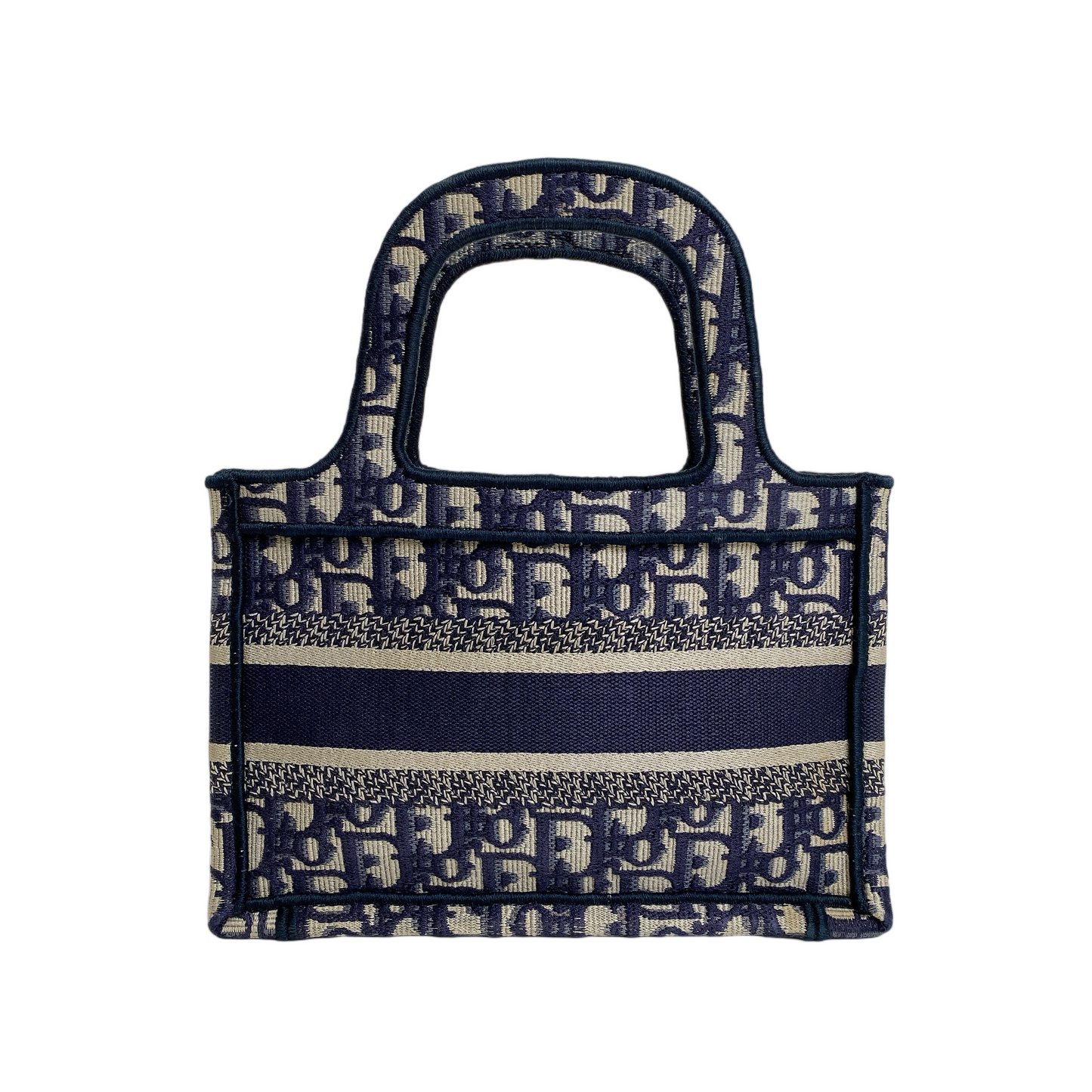 Dior Book Tote Lou Mini Canvas Tote Bag