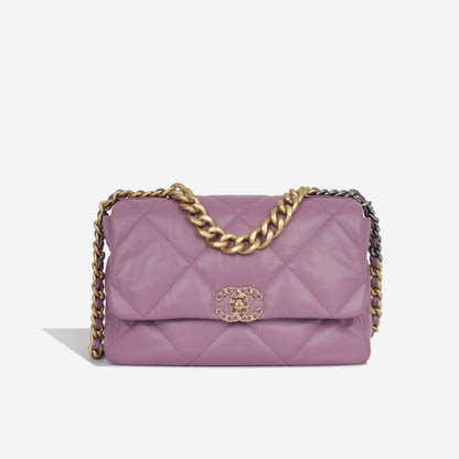 Chanel Chanel 19 Leather Gold Shoulder Bag Style 3