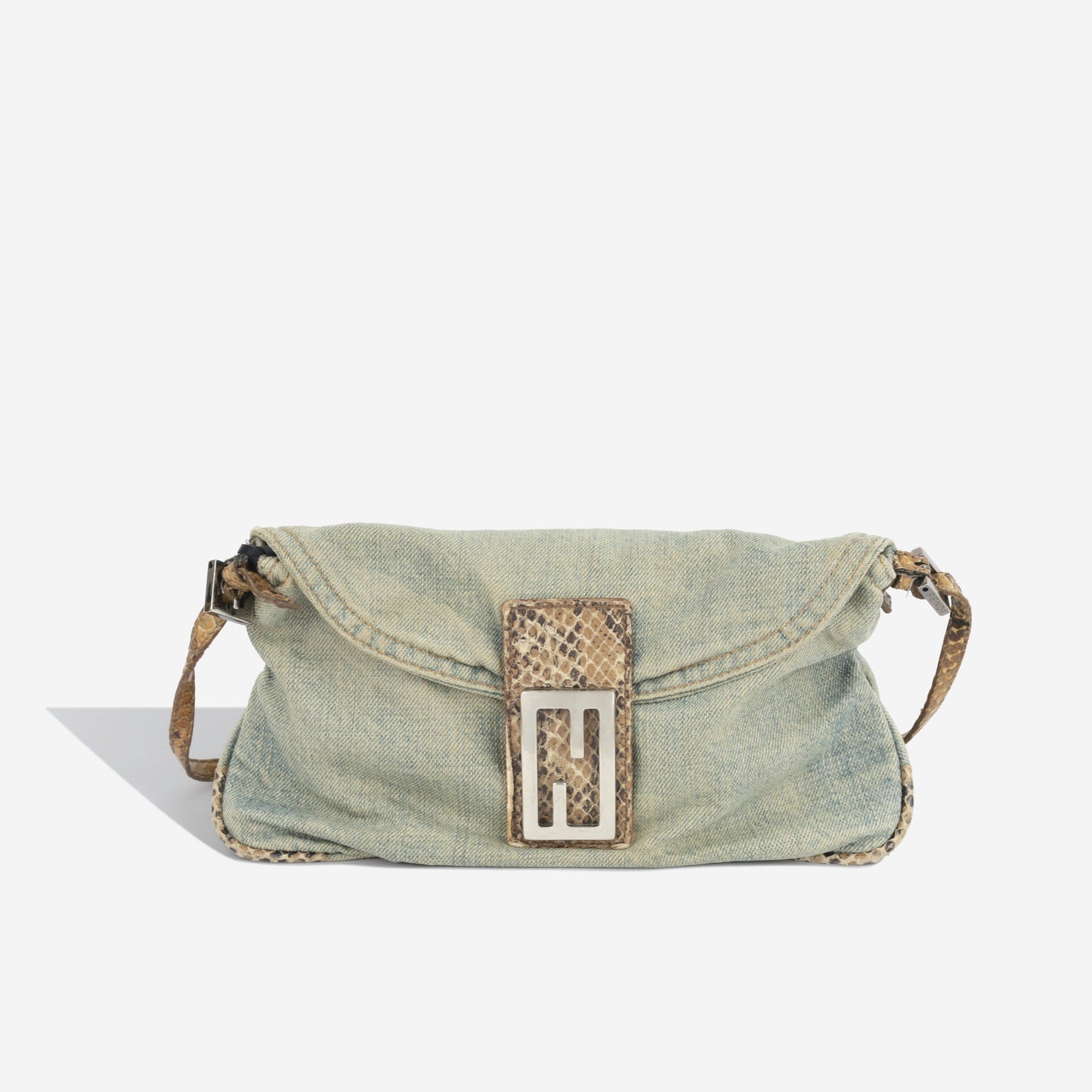 Fendi Baguette Red Shoulder Bag Style 33