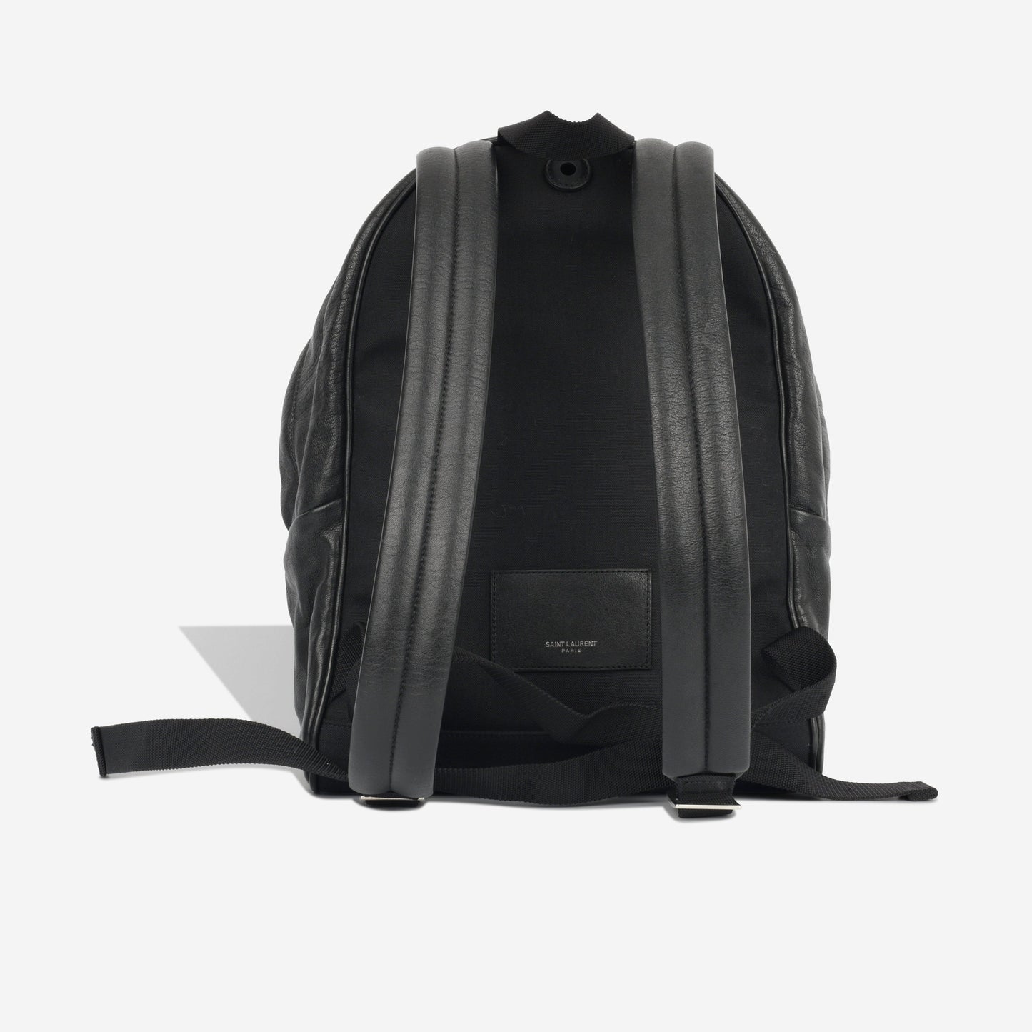 Saint Laurent Luxury Leather Red Backpack Style 2