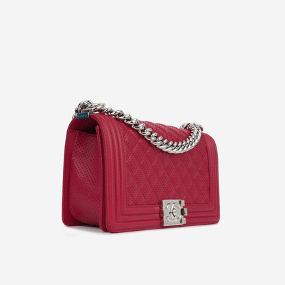 Chanel Boy Bag Lambskin Gold Shoulder Bag Style 5