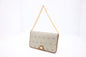 Dior Shoulder Bag in Beige Honeycomb Canvas