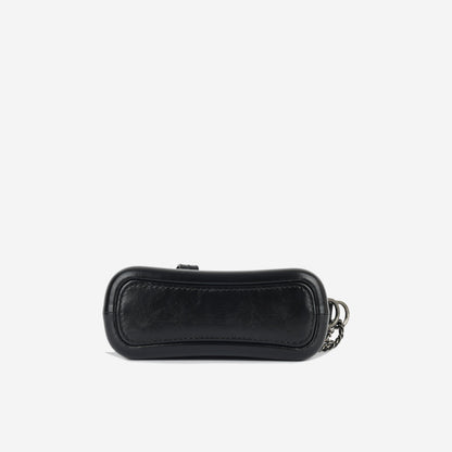 Chanel Classic Flap Lambskin Black Shoulder Bag Style 295