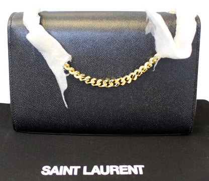 Saint Laurent Kate Leather Black Crossbody Style 5