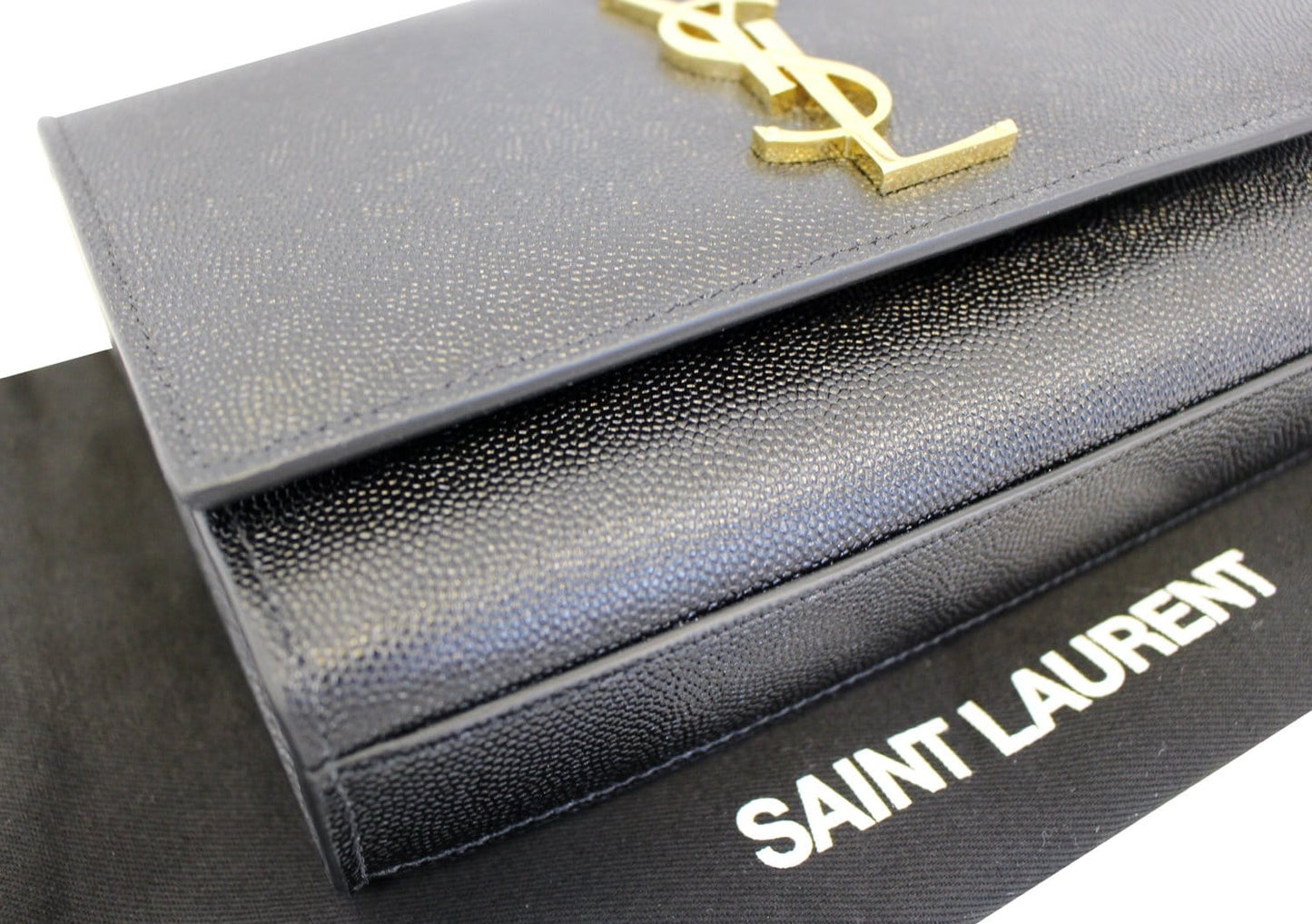 Saint Laurent Kate Leather Black Crossbody Style 5