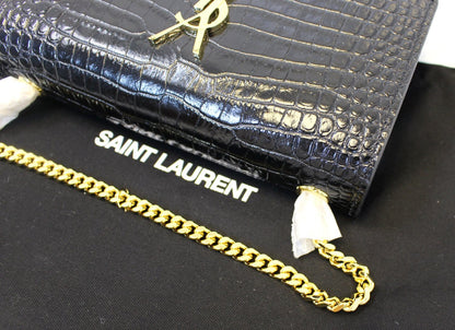 Saint Laurent Leather Black Crossbody Style 3