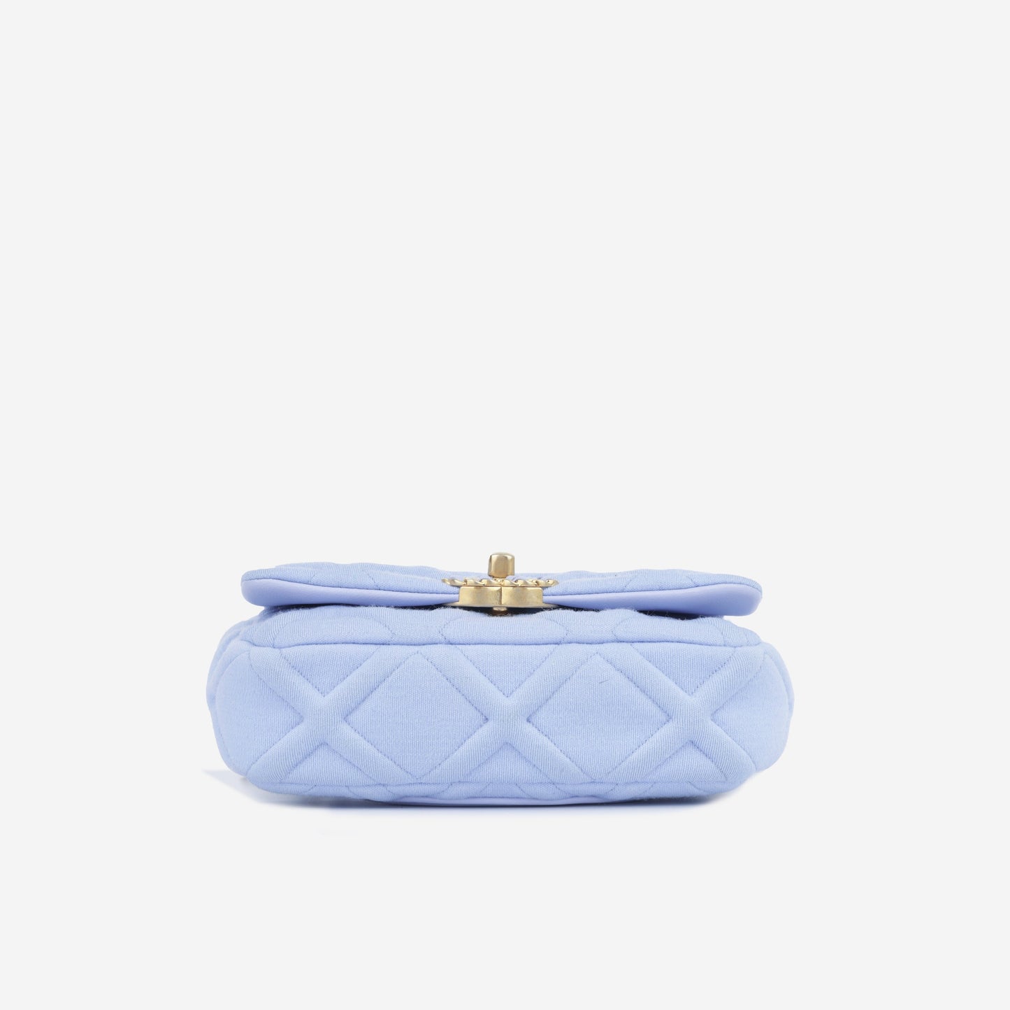Chanel Chanel 19 Lambskin Blue Shoulder Bag