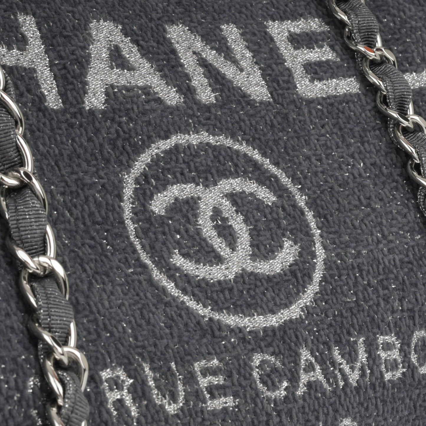 Chanel Cambon Calfskin Gold Tote Bag Calfskin