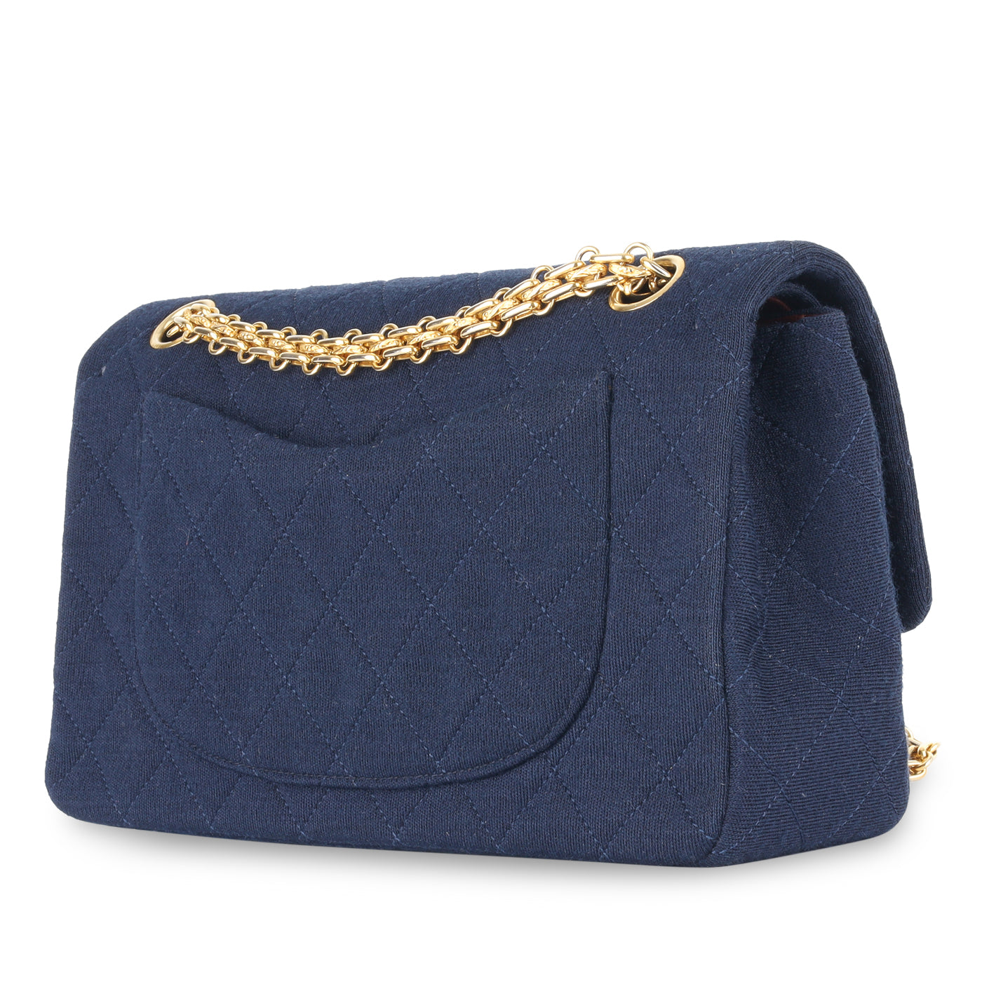 Chanel Classic Flap Caviar Gold Shoulder Bag Style 35