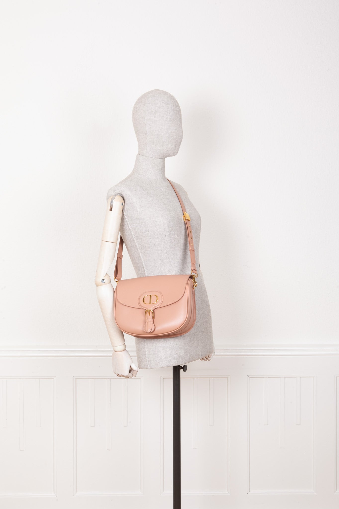 Christian Dior Bobby Bag Large Rose Des Vents
