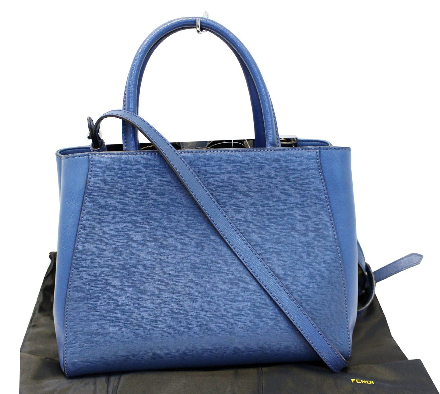 Fendi Roma Leather Red Shoulder Bag