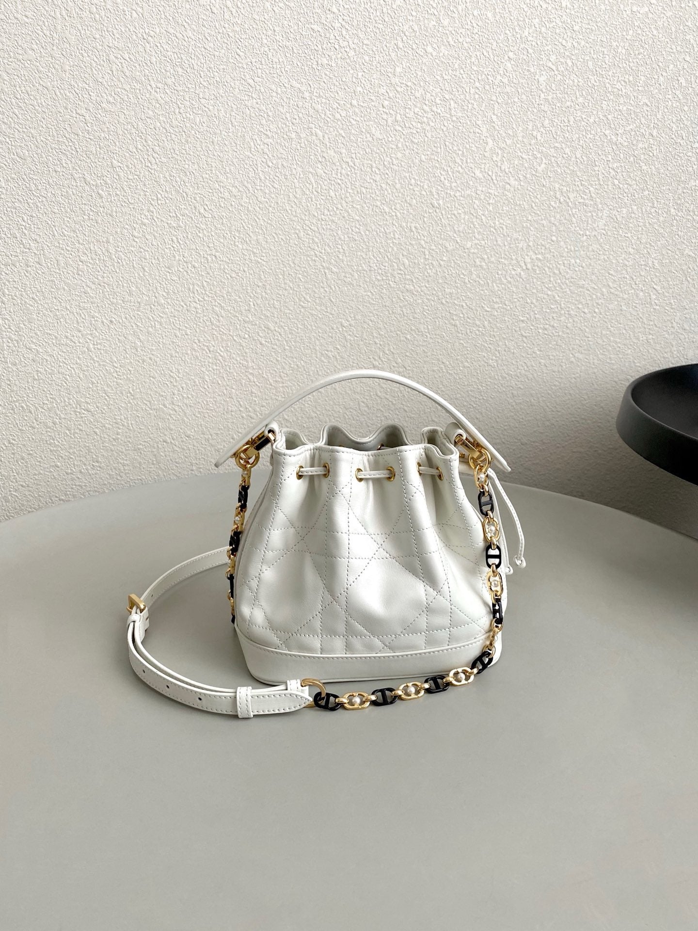 Dior Chain Leather Crossbody Bag