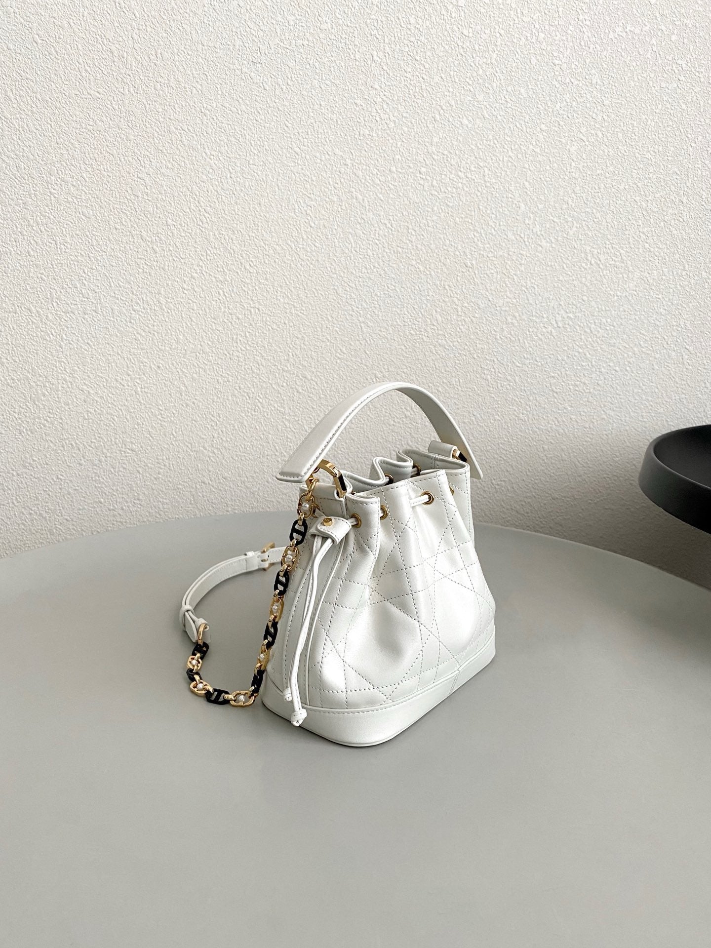 Dior Chain Leather Crossbody Bag