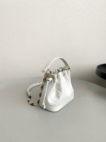 Dior Chain Leather Crossbody Bag