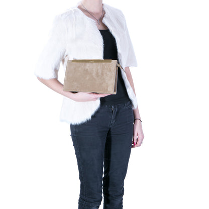 Saint Laurent Luxury Leather Red Clutch Style 8