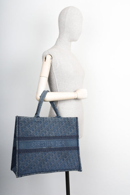 Dior Book Tote Canvas Tote Bag