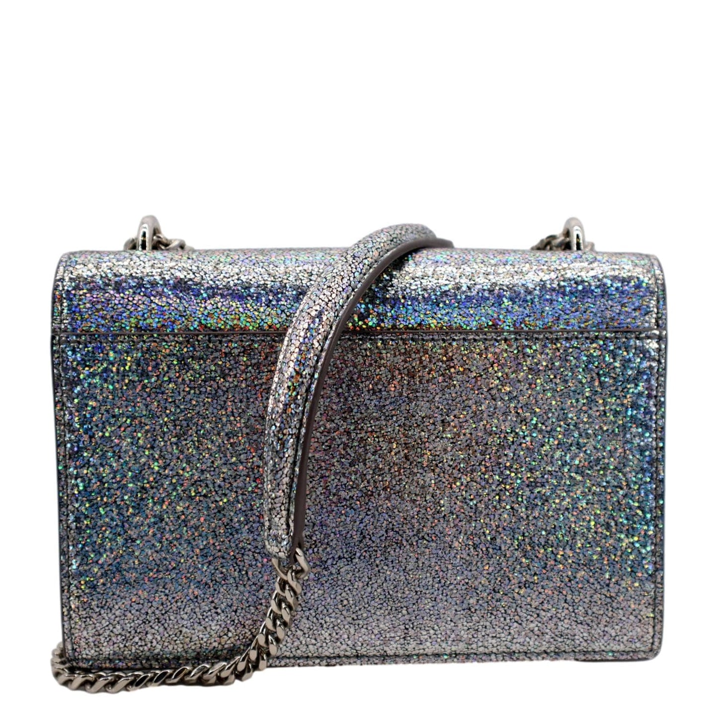 Saint Laurent Sunset Leather Silver Crossbody