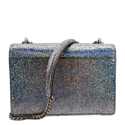 Saint Laurent Sunset Leather Silver Crossbody