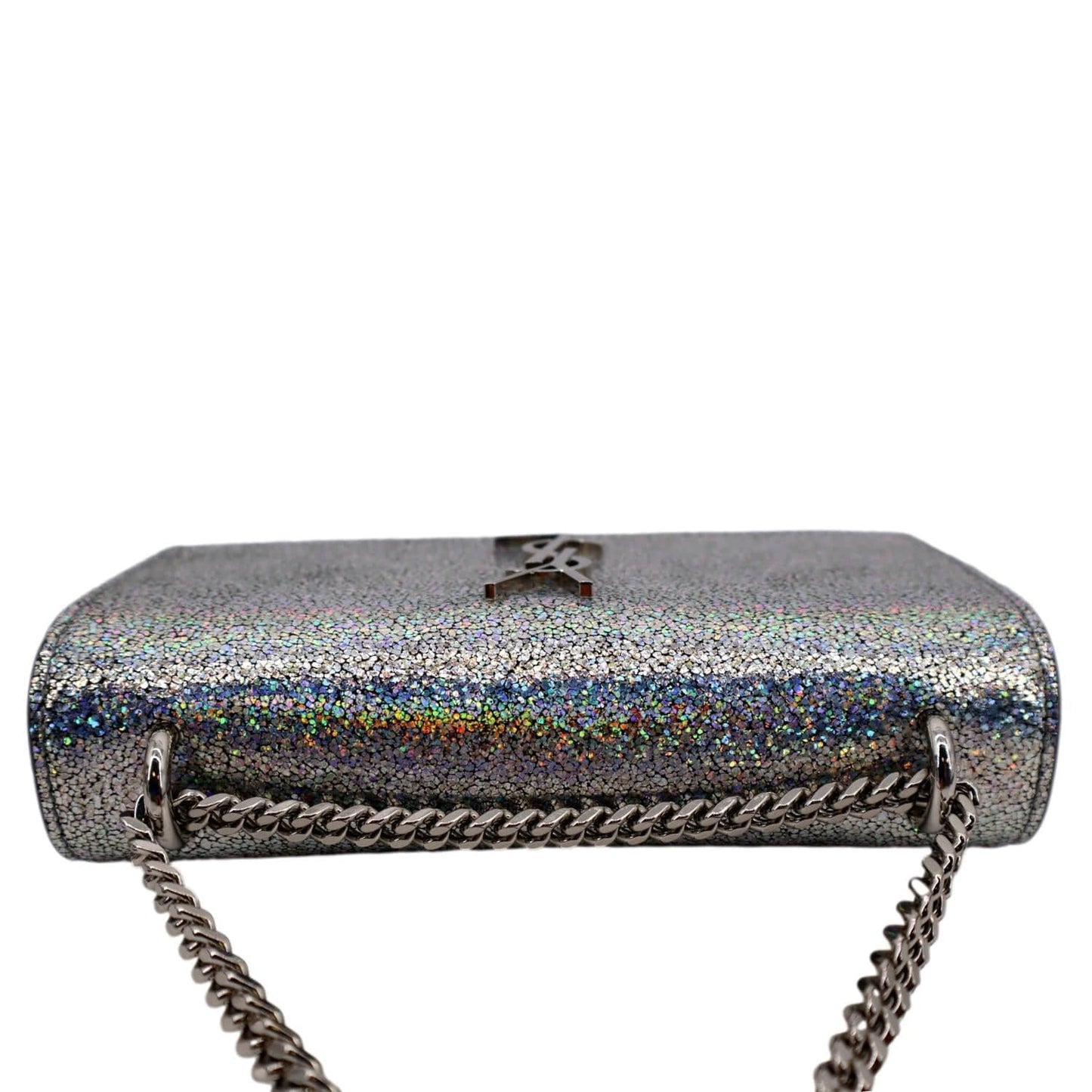 Saint Laurent Sunset Leather Silver Crossbody