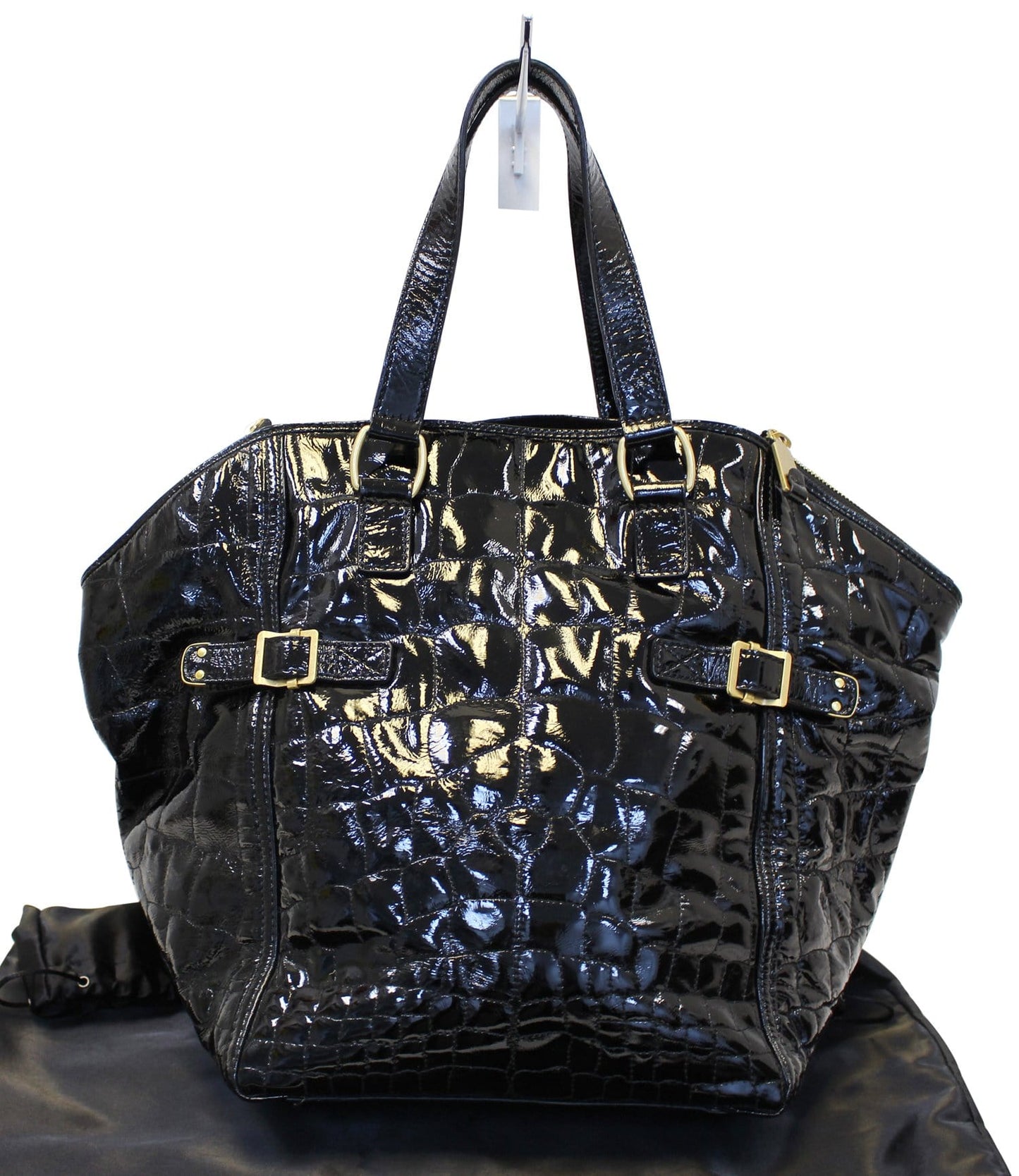 Saint Laurent Leather Black Tote Bag