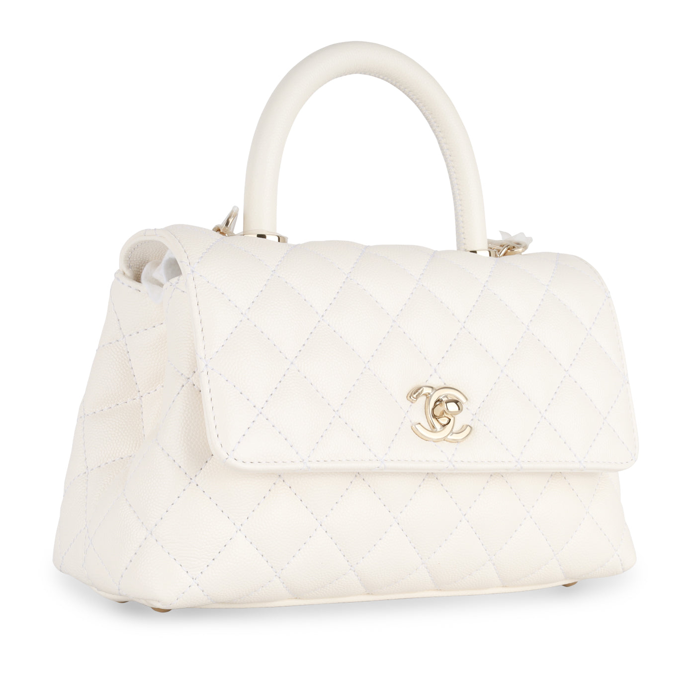 Chanel Coco Handle Caviar Black Shoulder Bag Style 8