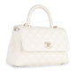Chanel Coco Handle Caviar Black Shoulder Bag Style 8