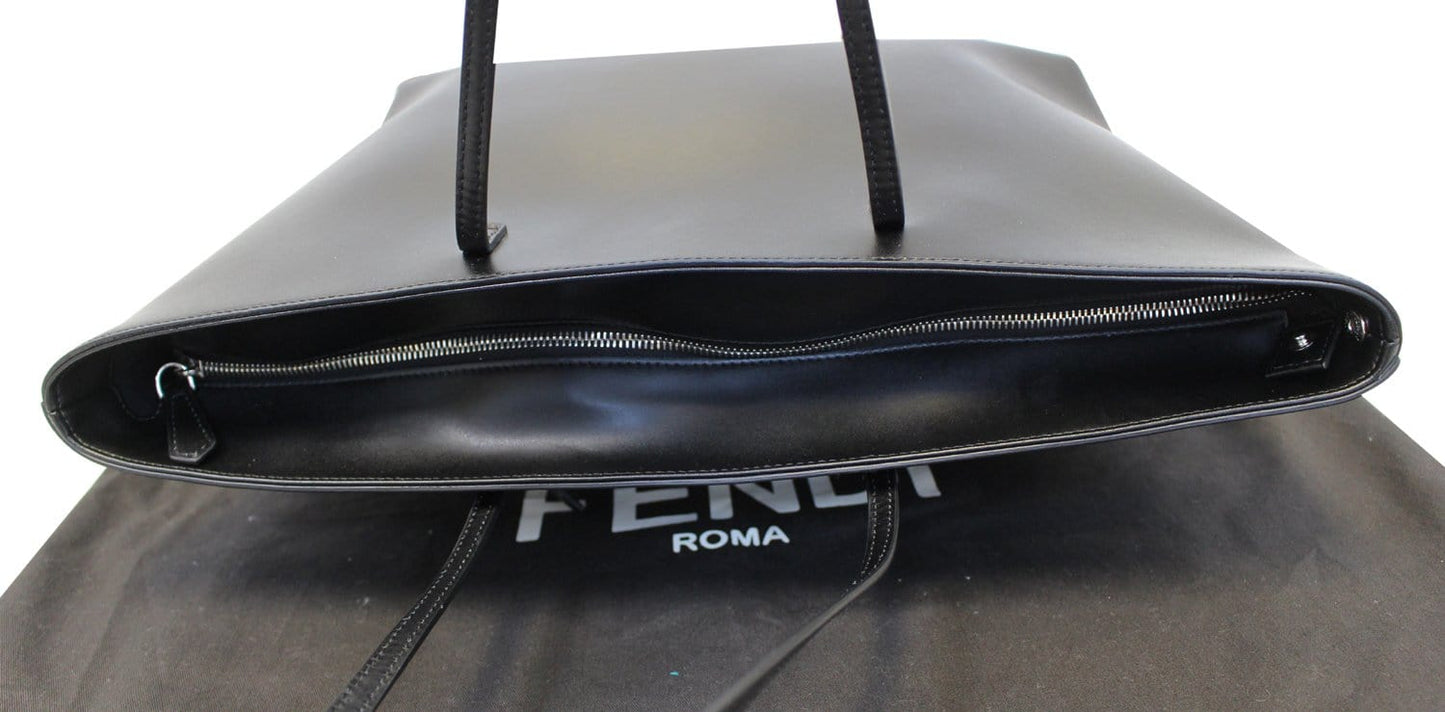 Fendi Roll Leather Red Tote Bag Style 4