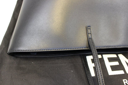 Fendi Canvas Black Shoulder Bag