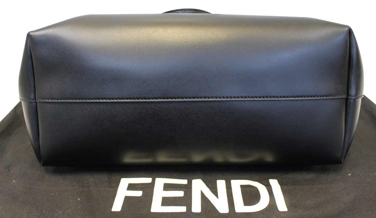 Fendi Canvas Black Shoulder Bag