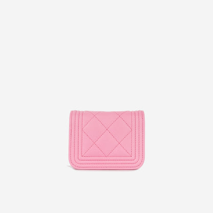 Chanel Boy Bag Lambskin Black Shoulder Bag Style 66